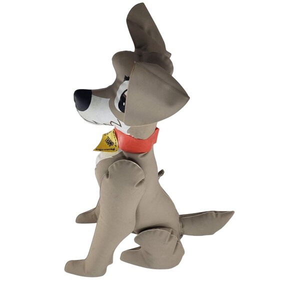 Vintage Disney Tramp Inflatable Toy 15" Vinyl Collectible Walt Disney Production - Picture 5 of 8